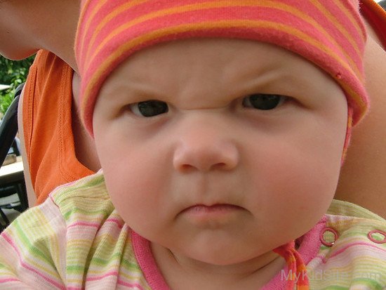 Angry Baby Look