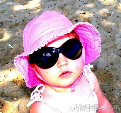 Baby With Pink Cap