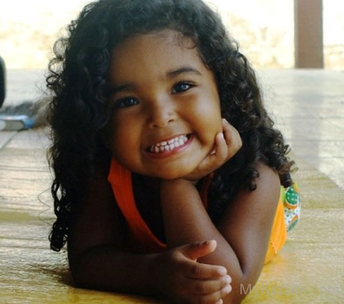Cute African Baby Girl