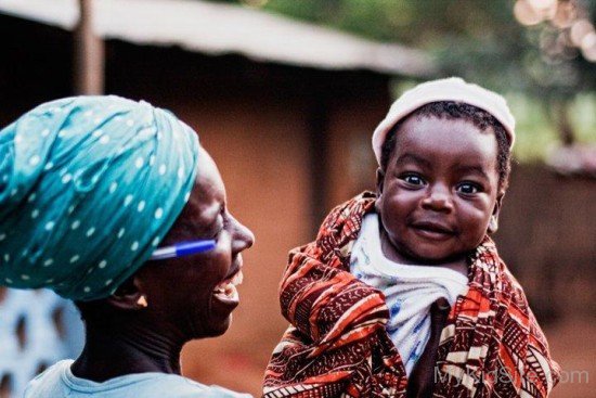 Smiling African Baby Image