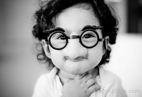 Baby in Glasses