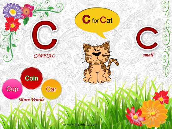 Alphabet Worksheet for Letter C