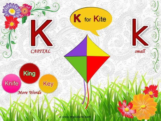 Alphabet Worksheet for Letter K