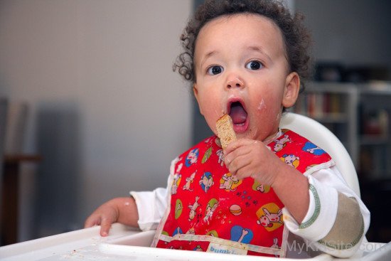 Baby Eating Picture
