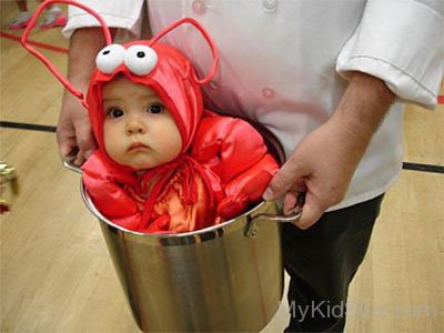 Baby In Bucket