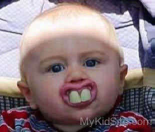 Baby Showing Teeth