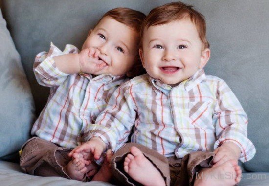 Twin Cute Baby