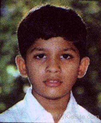Childhood Picture Of Allu Arjun