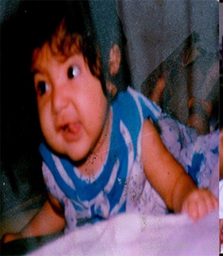 Childhood Picture Of Anushka Sharma