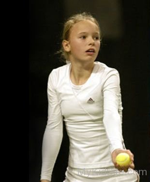 Childhood Picture Of Caroline Wozniacki