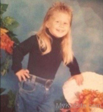 Childhood Picture Of  Clay Matthews