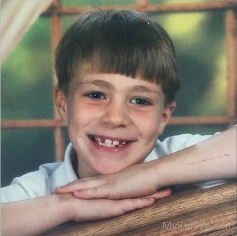 Childhood Picture Of  Colton Haynes