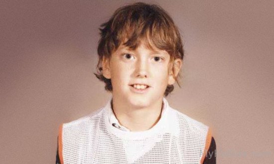 Childhood Picture Of  Eminem Aged