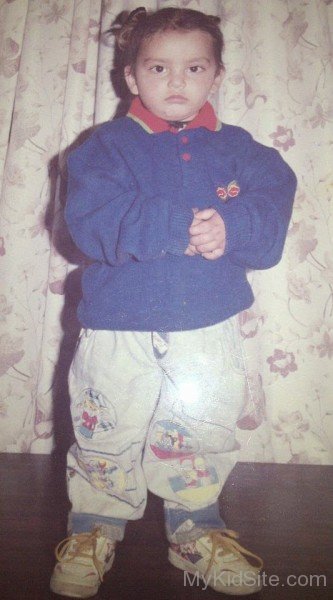 Childhood Picture Of Himansh Kohli