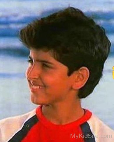 Childhood Picture Of Hrithik Roshan