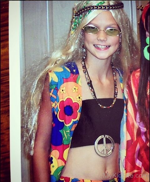 Childhood Picture Of Karlie Kloss