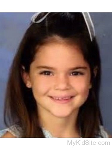 Childhood Picture Of Kendall Jenner