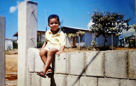 Childhood Picture Of Keylor Navas