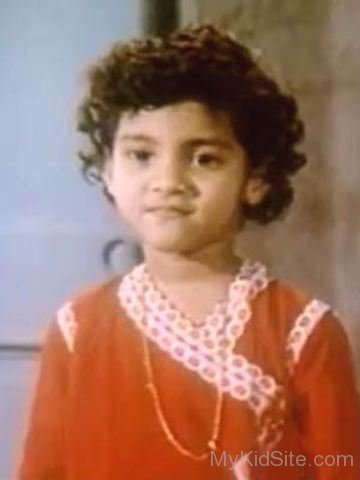 Childhood Picture Of Konkona Sen Sharma