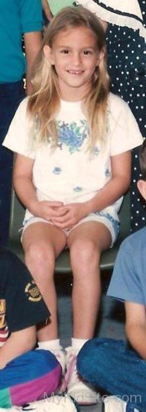 Childhood Picture Of Leighton Meester