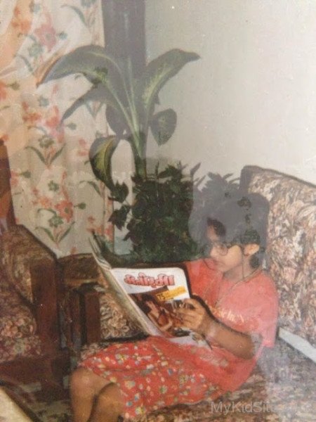 Childhood Picture Of Madhurima Tuli