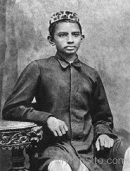 Childhood Picture Of Mahatma Gandhi