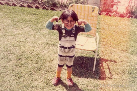 Childhood Picture Of Manjari Fadnis