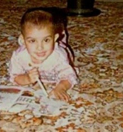 Childhood Picture Of  Mehwish Hayat