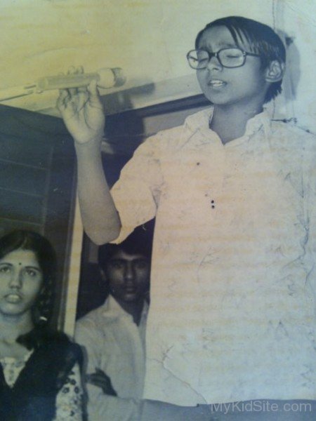 Childhood Picture Of Prashant Narayana