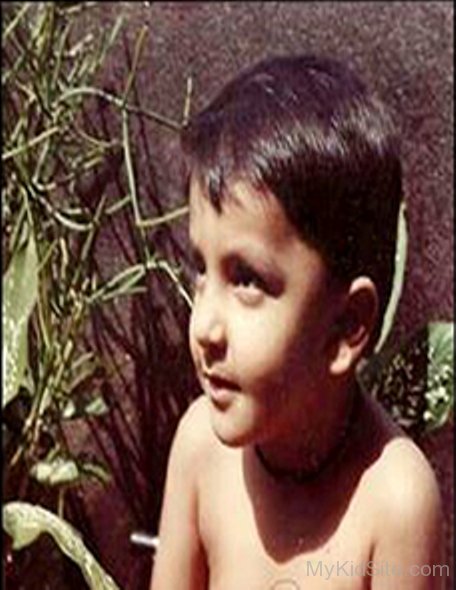 Childhood Picture Of  Ranveer Singh