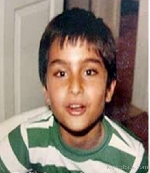 Childhood Picture Of  Saif Ali Khan