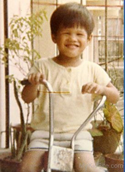 Childhood Picture Of Somdev Kishore Devvarman