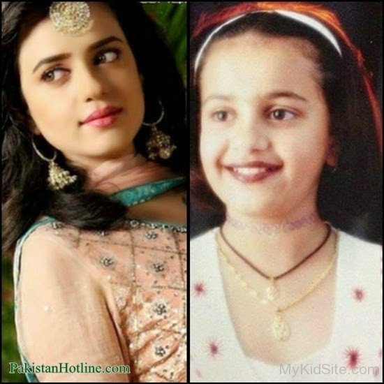 Childhood Picture Of Sumbul Iqbal