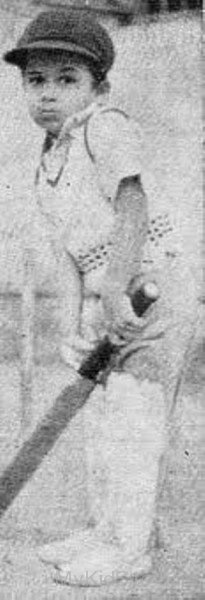 Childhood Picture Of Sunil Gavaskar