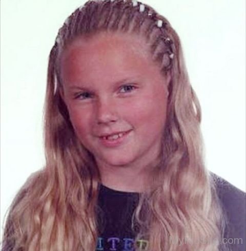 Childhood Picture Of  Taylor Swift