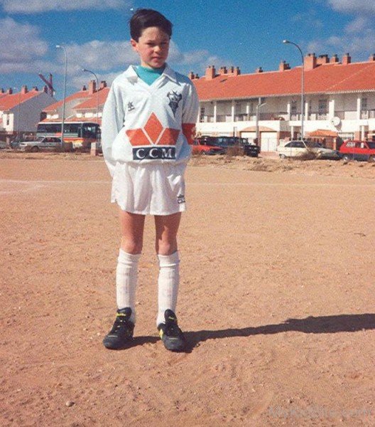 Childhood Pictures Of Andrés Iniesta