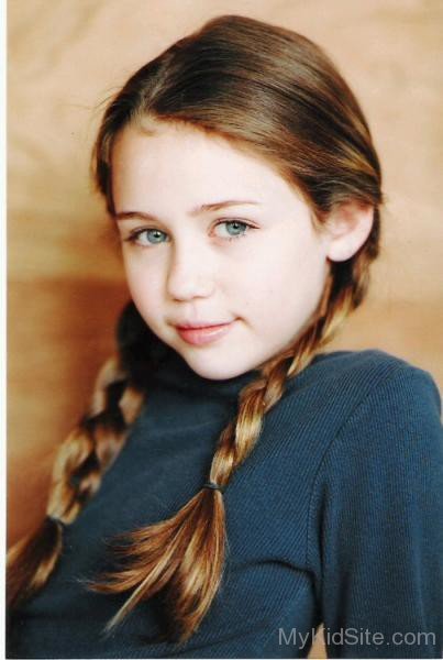 Childhood Pictures Of Miley Cyrus