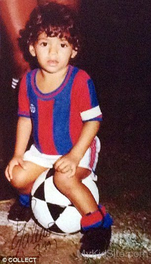 Childhood Pictures Of Radamel Falcao