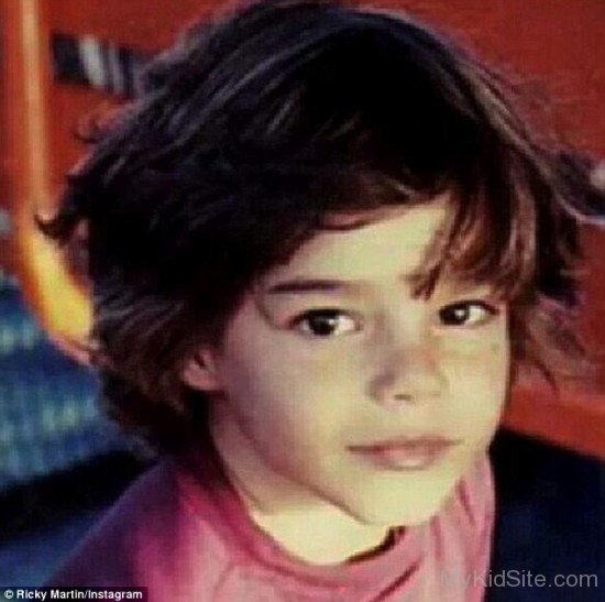 Childhood Pictures Of Ricky Martin