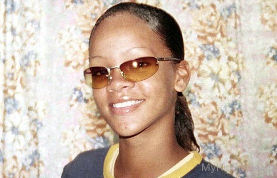 Childhood Pictures Of Rihanna