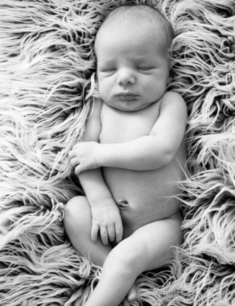 Cute Baby Boy Sleeping