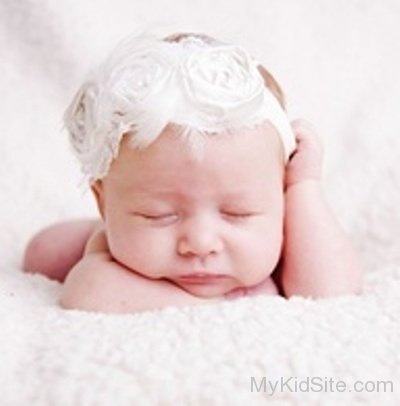 Cute Baby Girl Sleeping