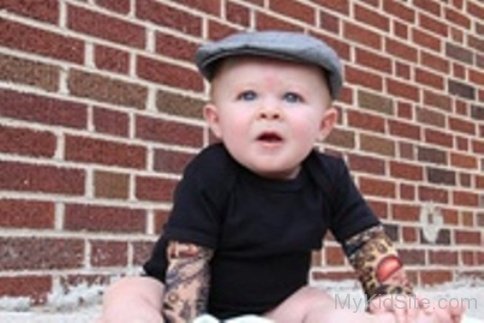 Cute Baby Wearing Hat