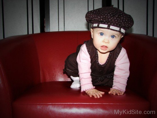 Cute Baby Wearing Hat
