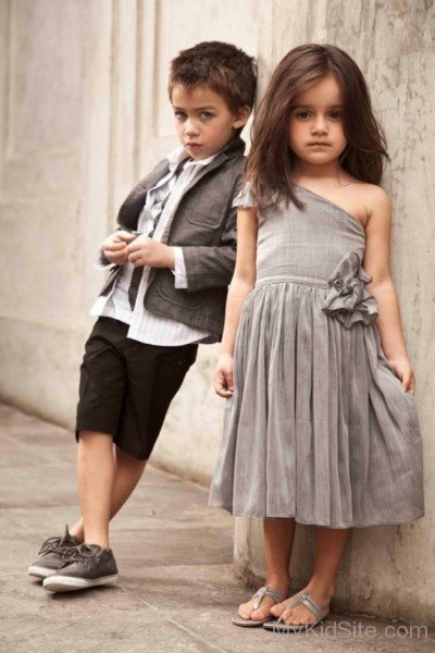 Cute Girl And Boy