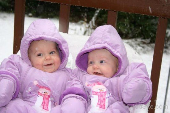 Two Cute Baby Image