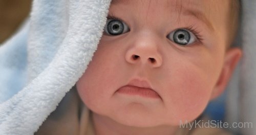 Amazing Blue Eyes Baby