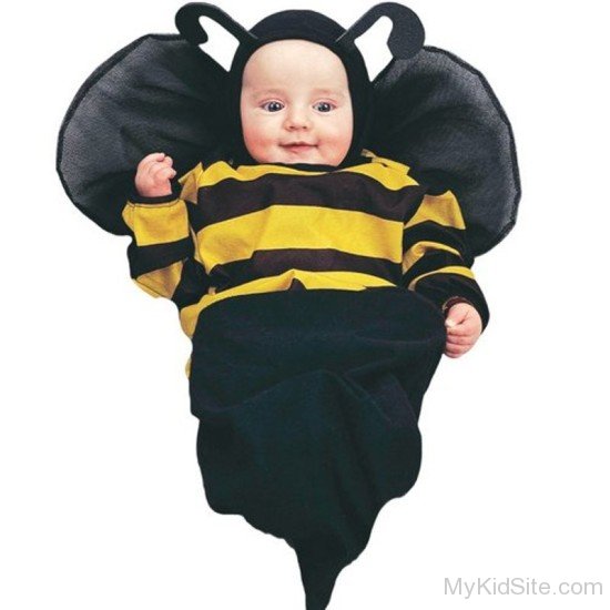 Baby In Bee Costume