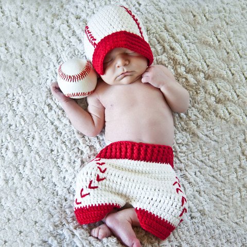 Cute Baby Holding Ball