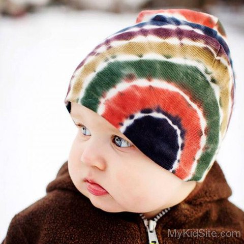 Cute Baby In Nature Nurture Beanie Hat